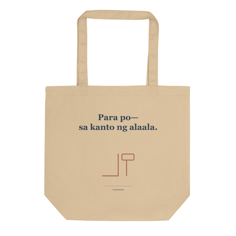 TarsierPawikan - Para po—sa kanto ng alaala - Tote