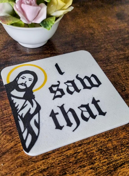 Fridge Magnet Jesus I saw that