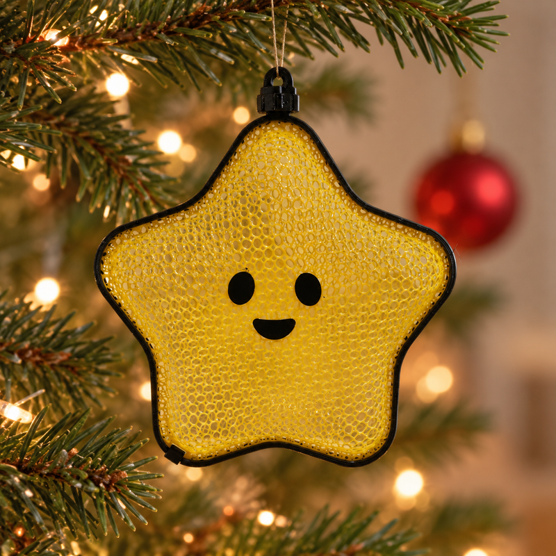 Little Wish Star — Christmas Ornament & Mini Gift Box — view 4