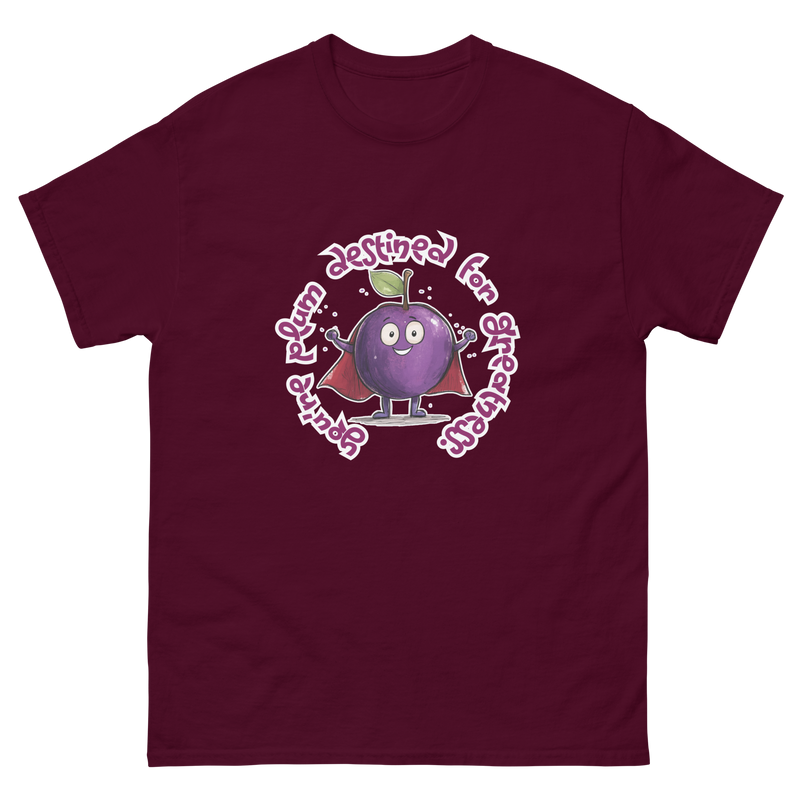 Plum Pun! Plumdestined for Greatness
