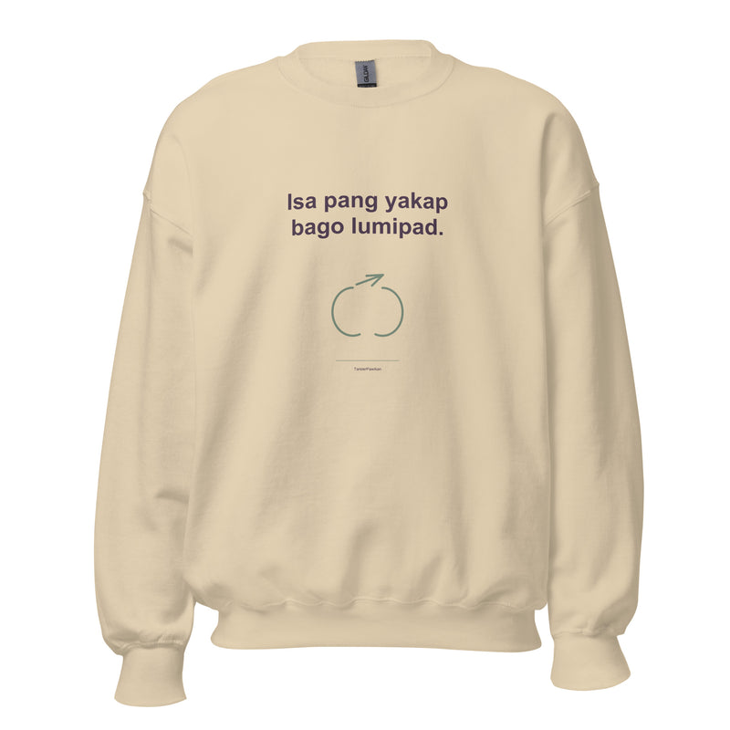 TarsierPawikan - Isa pang yakap bago lumipad - Sweatshirt
